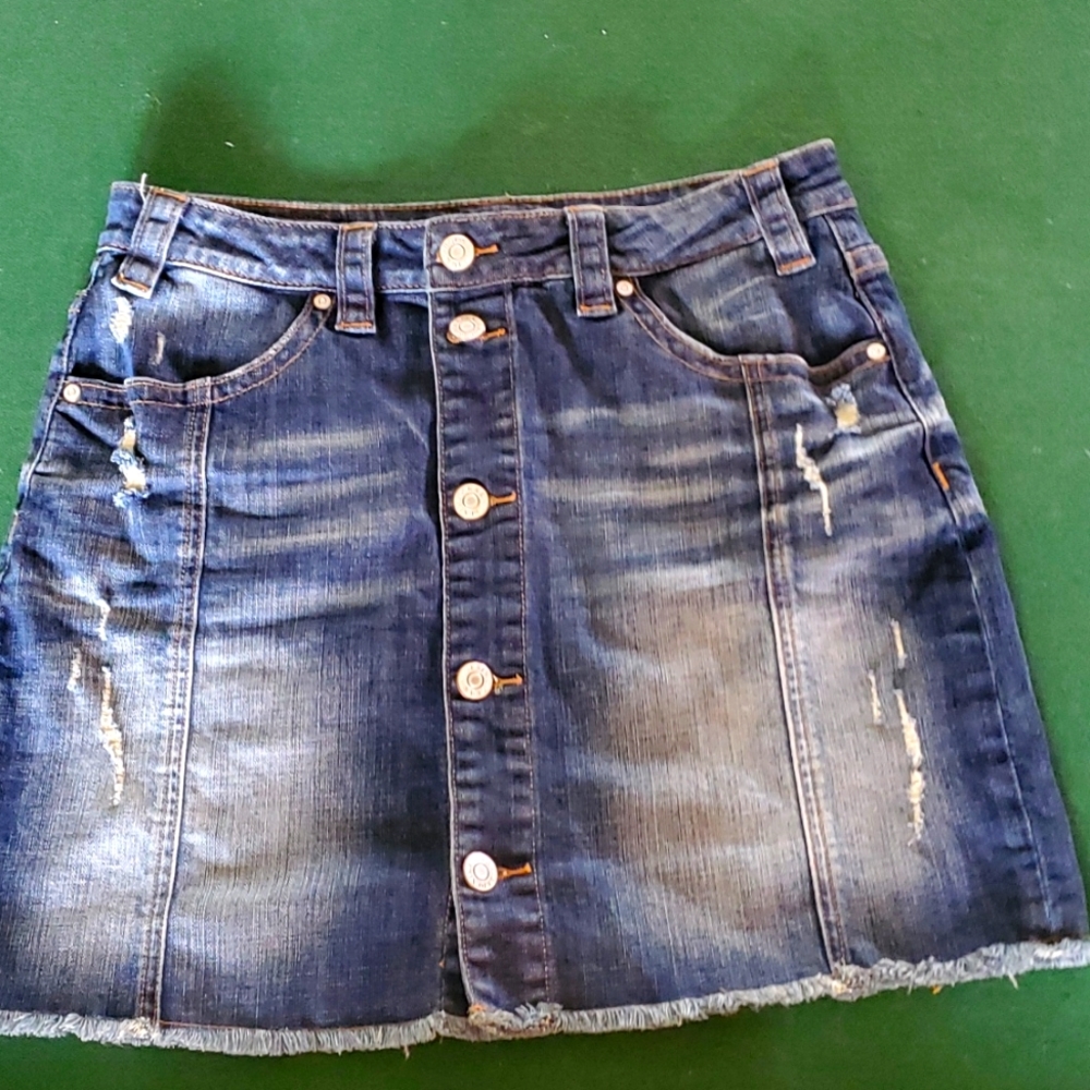 Rock&Roll denim skirt